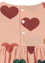Load image into Gallery viewer, elin romper - coeur rose coloré