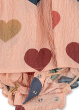 Load image into Gallery viewer, elin romper - coeur rose coloré