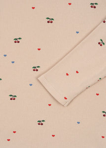 ella tee - cherry coeur blush