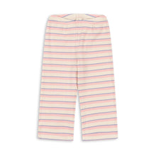 Load image into Gallery viewer, Pink and white striped pants on a white background