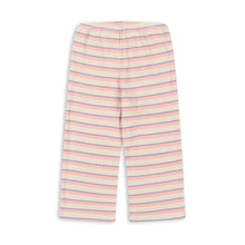 Load image into Gallery viewer, Pink and white striped pants on a white background