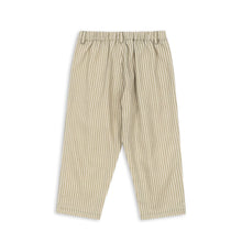 Load image into Gallery viewer, Beige striped pants on a white background