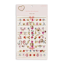 Load image into Gallery viewer, Packaged decorative stickers with various designs on a white background