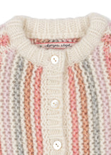 Load image into Gallery viewer, kiri cardigan - rose stripe