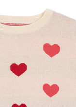 Load image into Gallery viewer, lapis sweater - coeur coloré duo pink