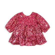 Load image into Gallery viewer, Pink sequin dress on a white background