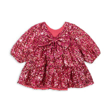 Load image into Gallery viewer, Pink sequin dress on a white background