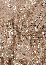 Load image into Gallery viewer, lila bow dress - gold glitter
