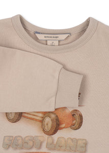 lou sweat shirt - french oak