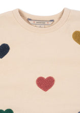 將圖片載入圖庫檢視器 lou sweat shirt - multi heart