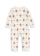 將圖片載入圖庫檢視器 Baby onesie with bear pattern on a white background