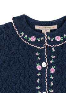 rosier cardigan - ensign blue