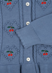 soleil cardigan - country blue