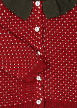 Load image into Gallery viewer, strawberry cardigan barbados cherry