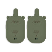 Load image into Gallery viewer, Two green electronic devices with ear-like structures on a white background