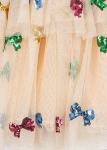 yvonne fairy dress - bow coloré
