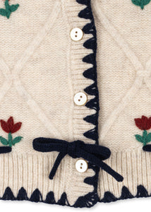 iska cardigan - tap shoe