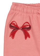 Load image into Gallery viewer, lou bow sweat pants strawberry ice