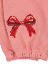 Load image into Gallery viewer, lou bow sweat pants strawberry ice
