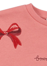 Load image into Gallery viewer, lou bow sweat shirt strawberry ice