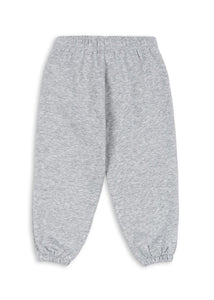Gray sweatpants on a white background