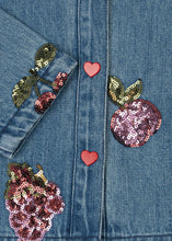 Load image into Gallery viewer, magot sequin denim shirt - vitamins