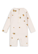 將圖片載入圖庫檢視器 aster swim onesie - mon grand citron - LittleBae.