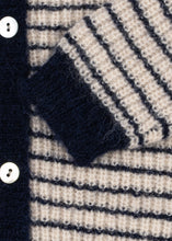 Load image into Gallery viewer, barli cardigan - navy stripe