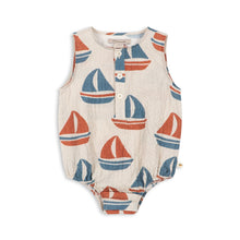 將圖片載入圖庫檢視器 elliot romper - ahoy - LittleBae.