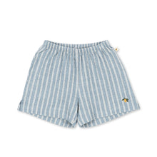 將圖片載入圖庫檢視器 elliot shorts - trio bleu stripe - LittleBae.