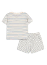 Load image into Gallery viewer, famo set - stripe bluie - LittleBae.