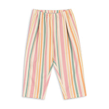 將圖片載入圖庫檢視器 Multicolored striped pants on a white background