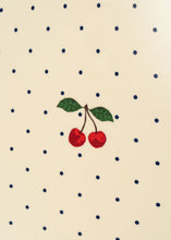 Load image into Gallery viewer, travel suitcase - navy dot