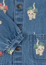 Load image into Gallery viewer, magot jacket - bow kitty denim