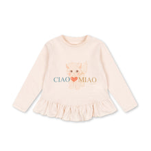 Load image into Gallery viewer, Pink children&#39;s dress with a teddy bear and text on a white background