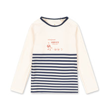 將圖片載入圖庫檢視器 Long-sleeve shirt with striped design on a white background