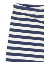 將圖片載入圖庫檢視器 Konges Sløjd Aster baby swim pants in Marin stripe, toddler swimwear with adjustable fit and colorful nautical design.