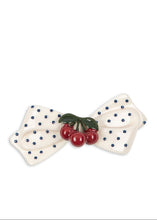 將圖片載入圖庫檢視器 Konges Sløjd cherry dot hair clip headband in colorful pattern, perfect for children’s accessory or hairstyle decoration.