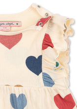 Load image into Gallery viewer, chleo frill romper - bon coeur coloré