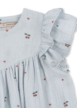 Load image into Gallery viewer, coco dress - cherry blue coeur