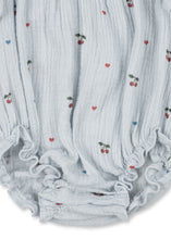 Load image into Gallery viewer, coco romper - cherry blue coeur