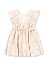 Load image into Gallery viewer, Floral dress with ruffled details on a white background