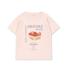 將圖片載入圖庫檢視器 Pink t-shirt with graphic design and text on a white background