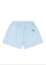 將圖片載入圖庫檢視器 Konges Sløjd baby blue check Fran shorts for toddlers, soft cotton, elastic waistband, stylish and comfortable toddler bottoms.