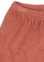 將圖片載入圖庫檢視器 Konges Sløjd Itty Set GOTS Canyon Rose top in soft pink with ruffle details, made from organic, eco-friendly fabric.