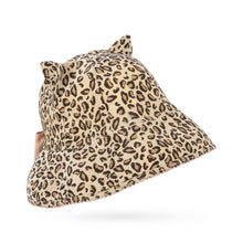 將圖片載入圖庫檢視器 Konges Sløjd kitty cat sun hat in soft fabric with cute cat ears, perfect for sunny days and adorable outdoor wear.