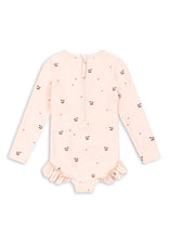 Load image into Gallery viewer, merle long sleeve swimsuit - cherry coeur rose
