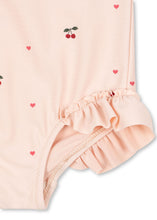 Load image into Gallery viewer, merle long sleeve swimsuit - cherry coeur rose