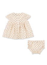 將圖片載入圖庫檢視器 Konges Sløjd Pacey Set GOTS Carta Fiori top with floral pattern, soft fabric, and comfortable fit for kids.