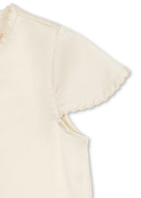 將圖片載入圖庫檢視器 sheeny short sleeve top - buttercream